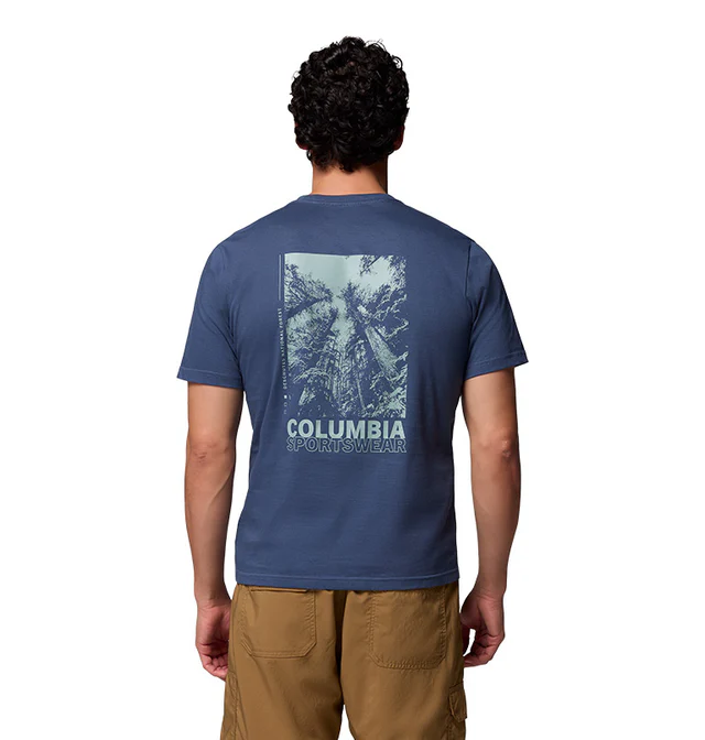 CAMISETA MASCULINO COLUMBIA RAPID RIDGE BACK GRAPHIC II – foto 2